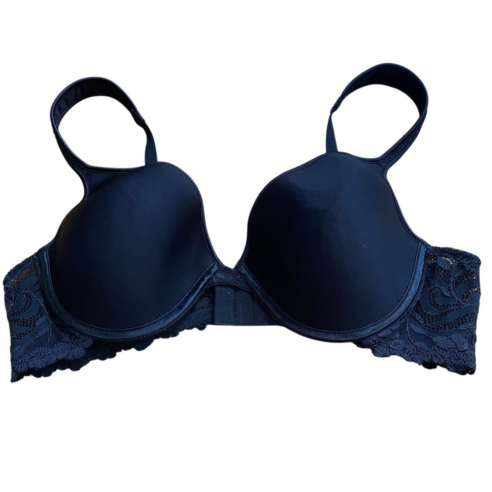 BALI  lace seductive curves BLACK bra, size 40B. Underwire  Style 3256.